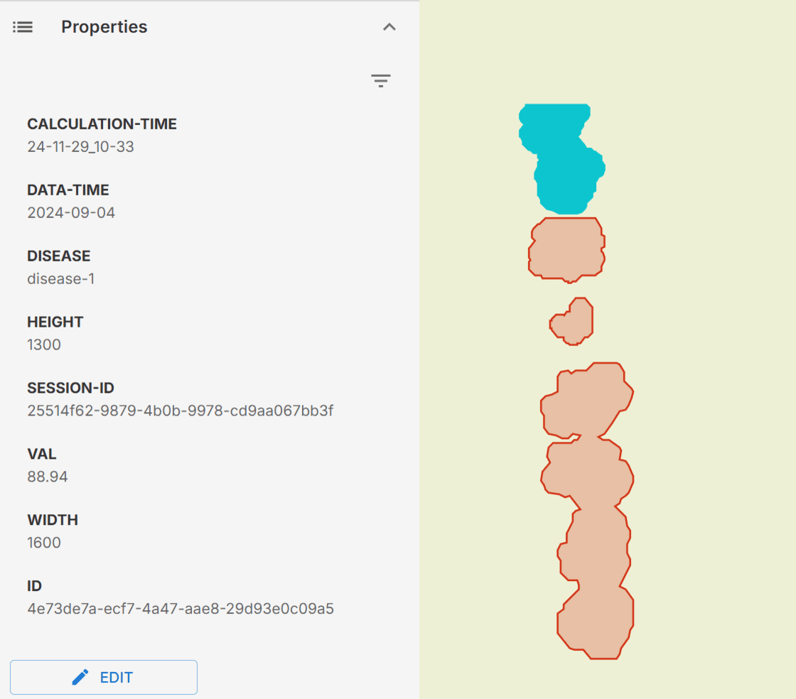 segmentation vector result 